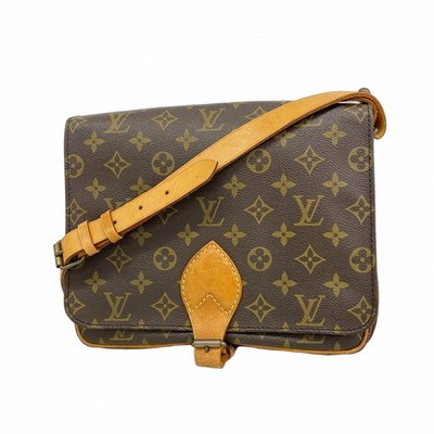 Louis Vuitton Shoulder Bag Monogram Cles GM M51252 Brown Used Ladies From Japan
