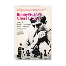 Doubleday Reference Book Bobby Fischer's Chess Games VG/EX