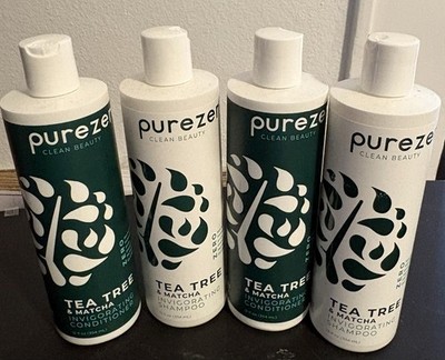 Pure Zero Shampoo And Conditioner Green Tea And Matcha Both Sets
