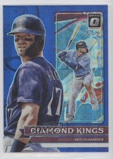 2022 Donruss Optic Diamond Kings Blue Pandora Prizm 94/99 Mitch Haniger #12 8k4
