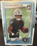 Panini Donruss Optic Rated Rookie Ashton Jeanty Raiders Football Card #202 2025