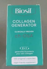 Biosil Collagen Generator ch-OSA Hair Skin Nails Joints 30 Capsules 