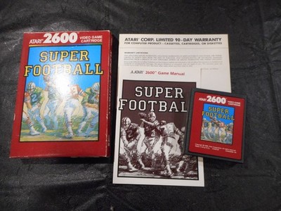 atari 2600 Super Football CX26154 CIB Tested