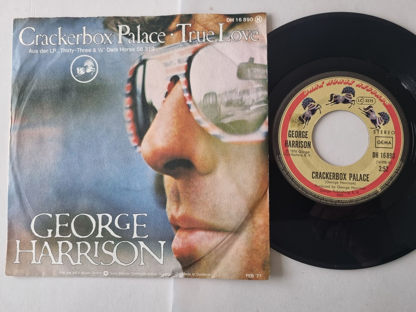 George Harrison - Crackerbox Palace 7'' Vinyl Germany
