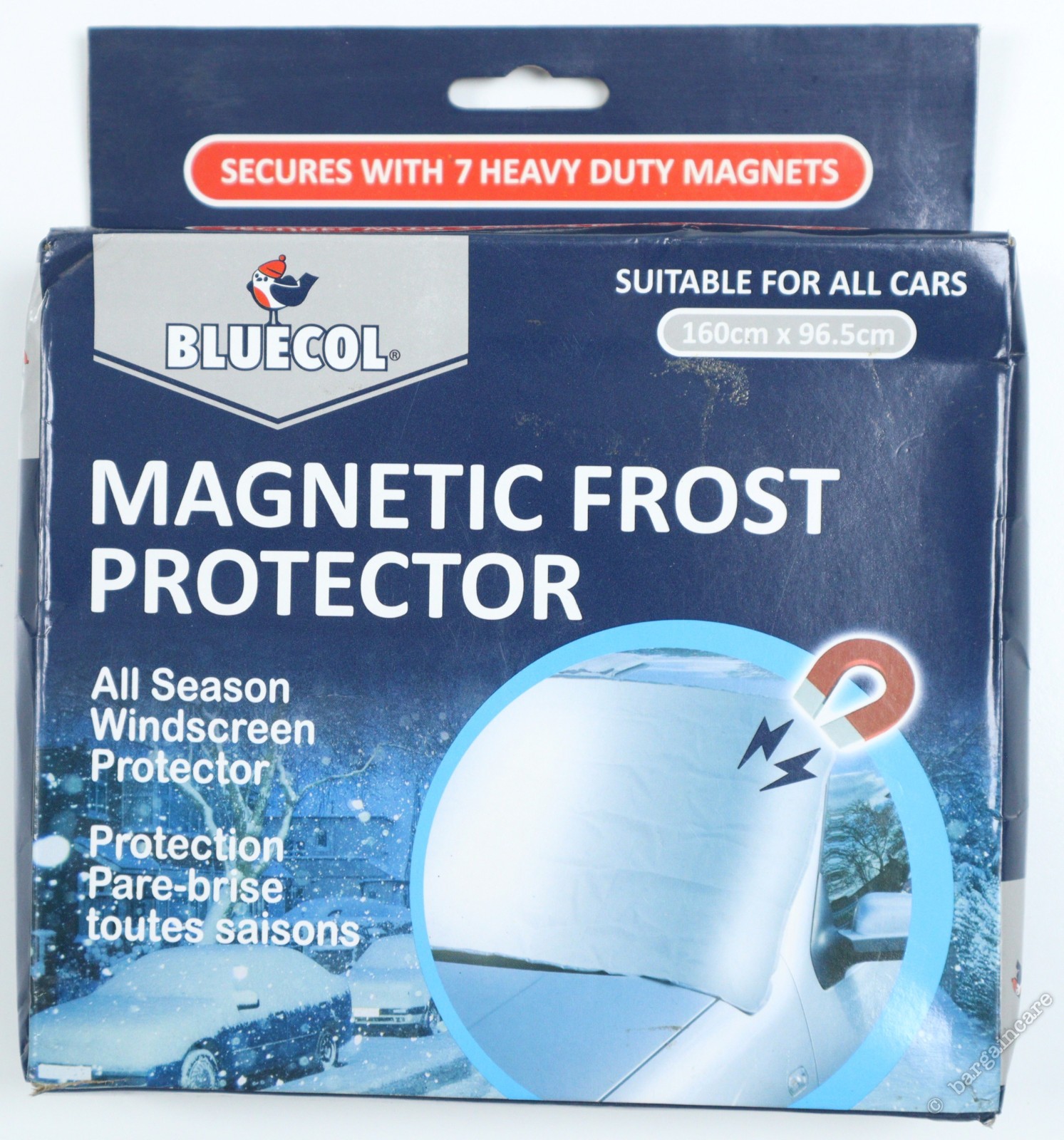Bluecol Magnetic Frost Protector All Season Summer Winter Car Windscreen Cover