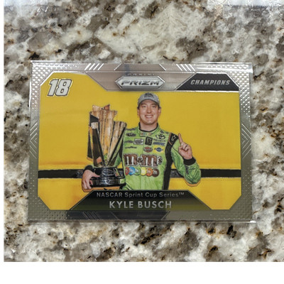Panini 2016 Prizm NASCAR Kyle Busch Champions Insert #66 Joe Gibbs Racing