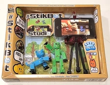 Stikbot Studio Sticky Robot Toy Figure Set Includes Posable Dog  Figure!