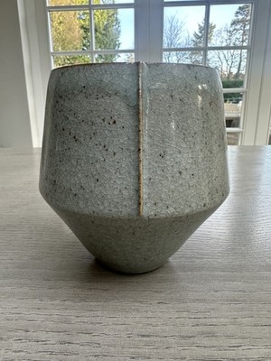 Florian Gadsby Crackle-Glasur Vase