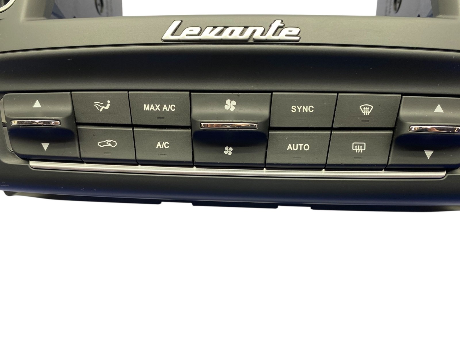 2017-2022 MASERATI LEVANTE M161 FRONT CLIMATE CONTROL W/SCREEN & VENTS BEZEL