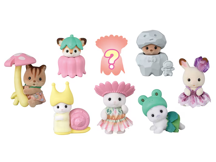 PSL Sylvanian Families Baby Fairy Forest Friends Series 1 Box
