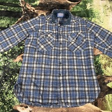Vintage Pendleton Boy's Youth Large Board Shirt, 100% Wool, Plaid, Made In USA
