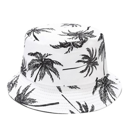 Coconut Palm Trees Bucket Hat for Women Men,Travel Sun Beach Cap,Unisex Fishi...