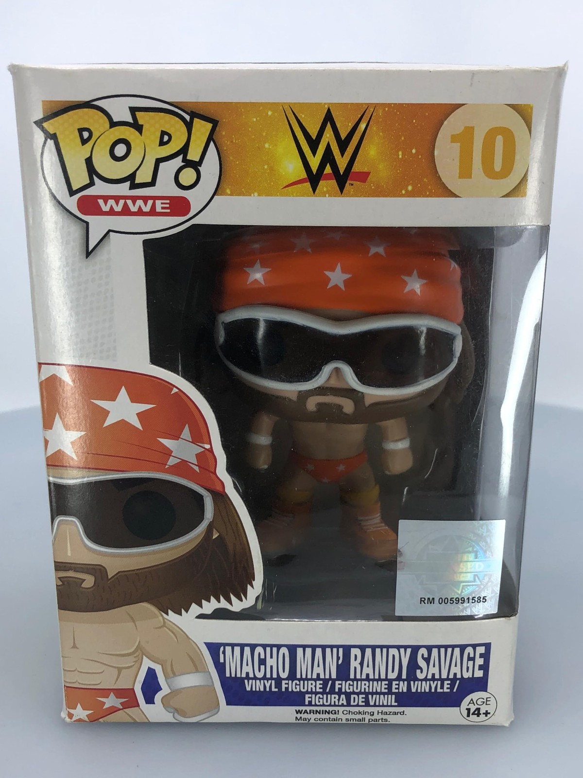 Funko Pop! Wwe Randy &Quot;Macho Man&Quot; Savage #10 Vinyl Figure Damaged Box See Pics