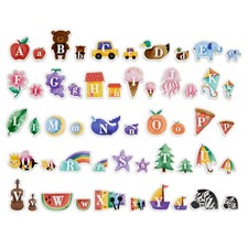 52 Pieces Alphabet Letter Magnets, Magnetic ABC for Kids Classroom, Preschool