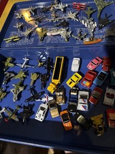 Lot Of 57 Various Micro Machines Cars Military Planes Trucks Trucks Boats...