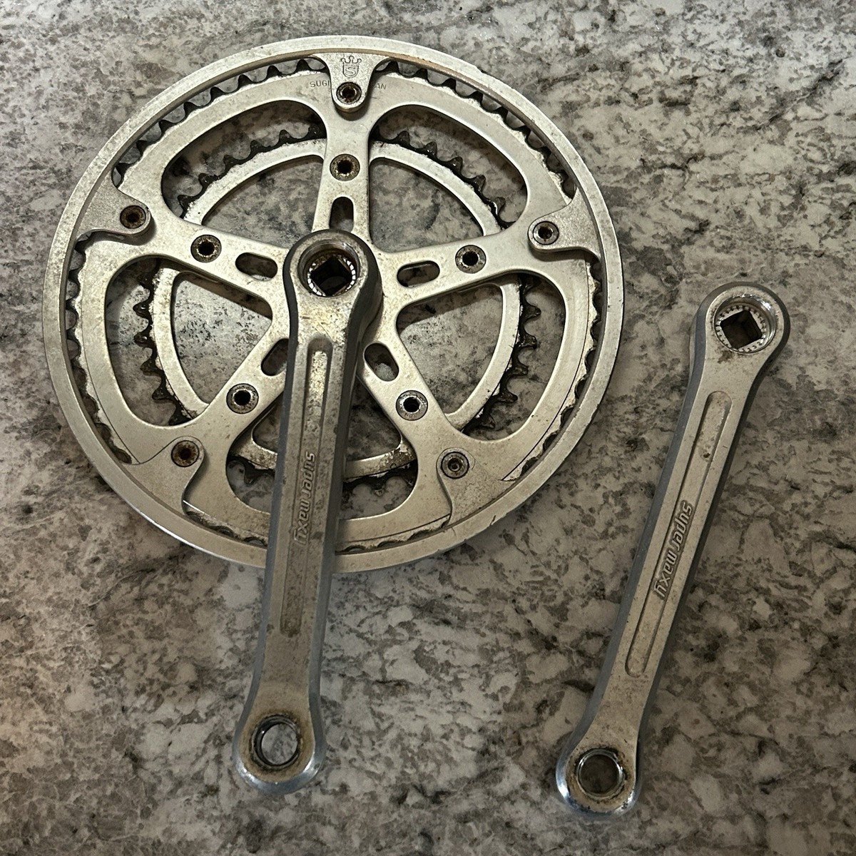 Sugino Super Maxy Crankset 170mm | eBay
