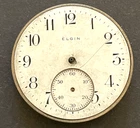 Antique 1915 Elgin Grade 303 Pocket Watch Movement Parts/Repair 12s 7j USA