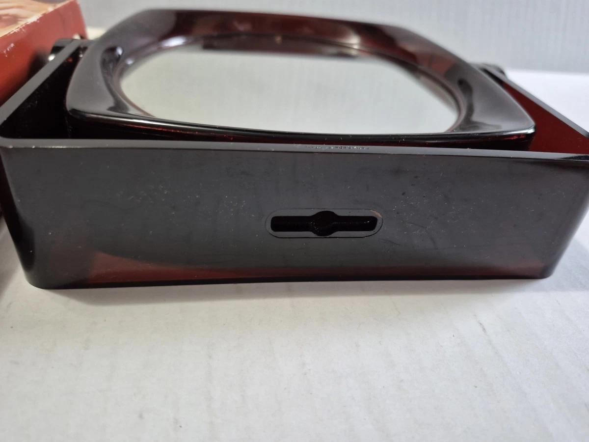 Vintage 1974 Miss Beauty Mirror Regular to Magifying Makeup Mirror #H439 w/box