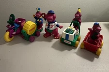Bundle Of Vintage Barney The Dinosaur And Friends Toys Collectibles 90’s