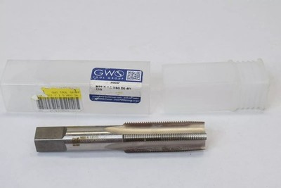 GWS Tools 20690 M22 x 1.5 D6 Straight 4 Flute Taper Hand Tap HSS Ground Threads