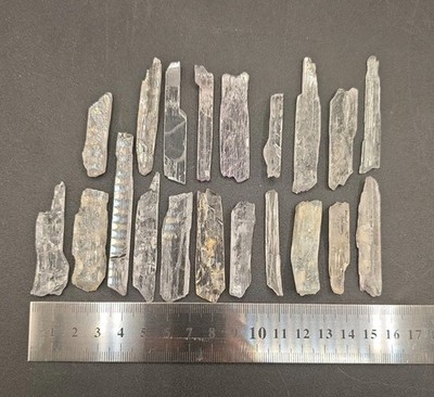 Premium Jewelry Grade Kunzite Crystals 100 Gram Lot 20 Pieces