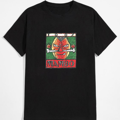 Vintage Mambo Graphic T-Shirt Unisex Cotton Casual Streetwear