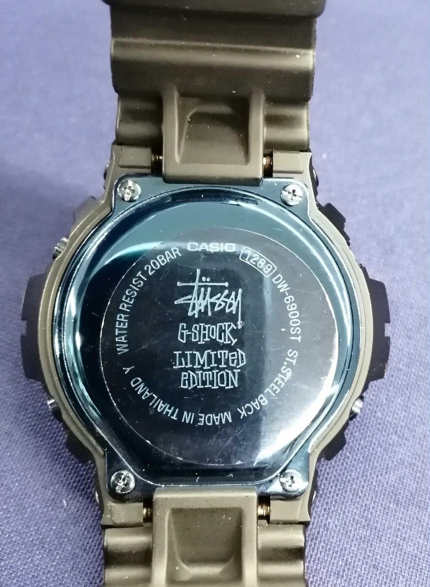 Casio G-shock Stussy 30th Anniversary Limited Edition Watch Dw 