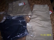 NWT Boys Size 12 Basic Editions School Uniform Shorts -3 In Lot-