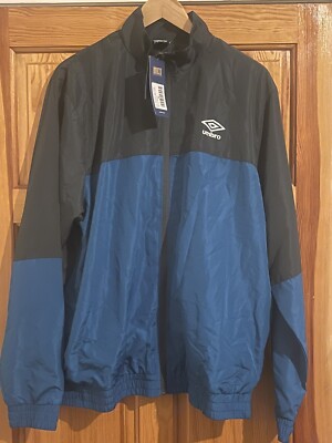 Umbro Men's Active Style Woven Poly Tracksuit Indian Ink/Mykanos