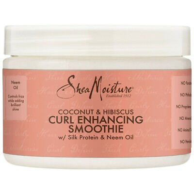 Shea Feuchtigkeit Kokosnuss & Hibiskus Locken Verbesserung Smoothie mit Seidenprotein 16oz