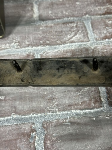 1982-1987 CAMARO Z28 ROCKER EMBLEM (20313783) Original Faded Red Oem Dirty - Picture 12 of 12
