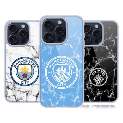 MAN CITY FC MARMOR KENNZEICHEN GELHÜLLE KOMPATIBEL MIT APPLE iPHONE & MAGSAFE