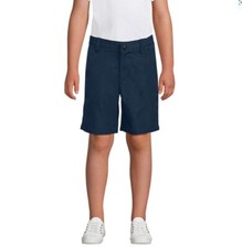 Lands End Boys Active Performance Chino Shorts Size 18 husky