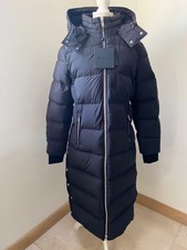 Designer Moose Knuckles "jocada Parka" Ladies Slim Fit Black Coat Large