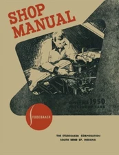1950 Studebaker Shop Service Repair Manual Book Engine Drivetrain Electrical OEM