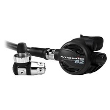 Atomic Aquatics B2 Regulator Din Black - 1st and 2nd Stage Set 03-0027-4P