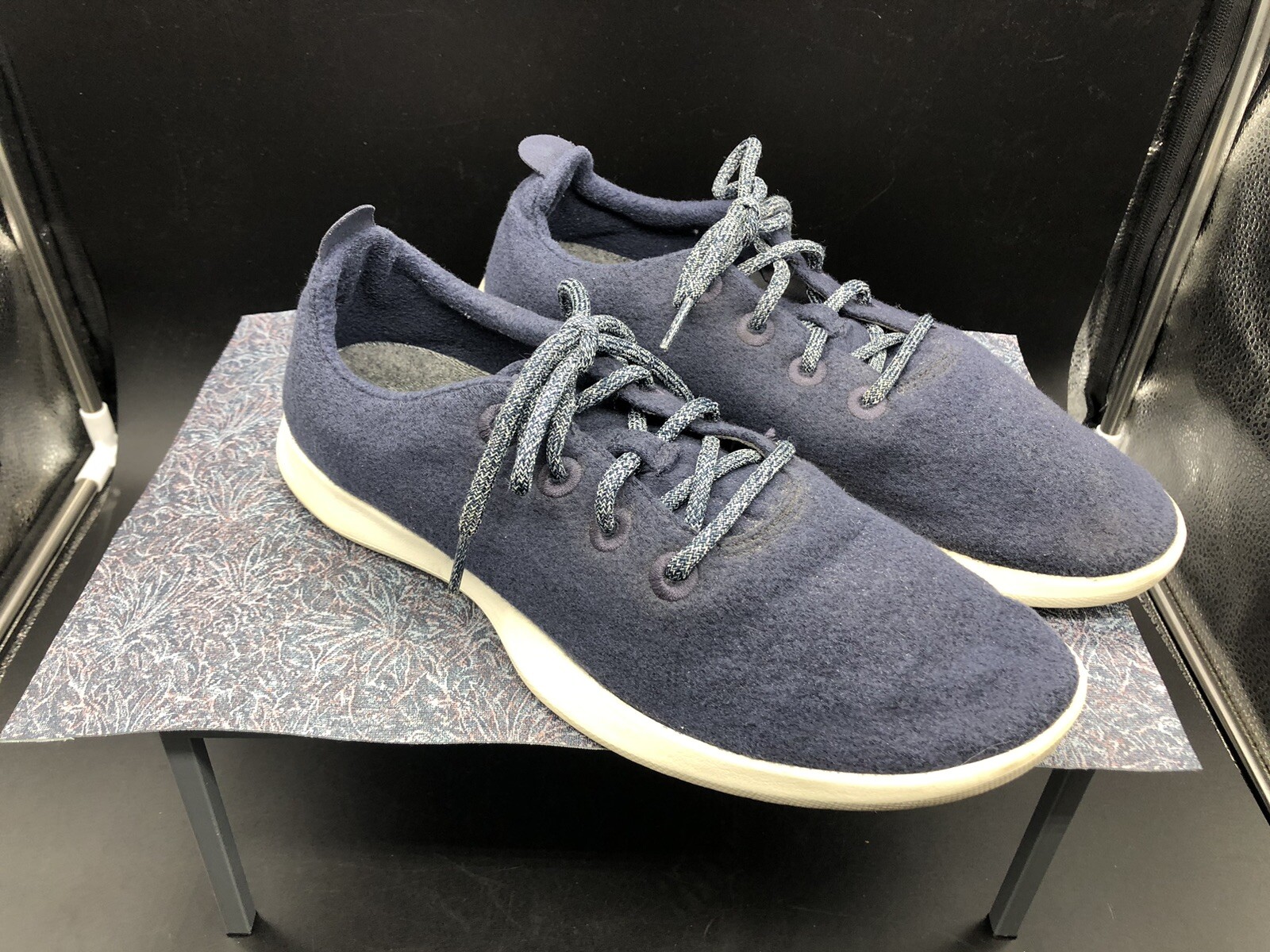 Allbirds Men's Wool Runner Blue Lace Up Shoes Size 14 Shoes