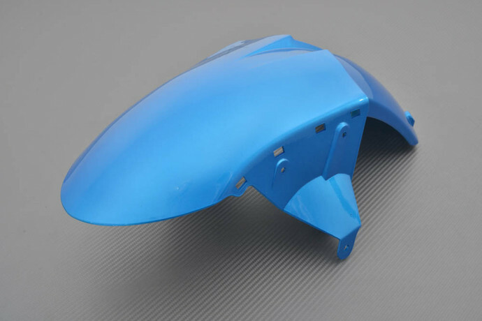 Garde-boue avant bleu central pour moto Kawasaki ZX6R 2007-2008