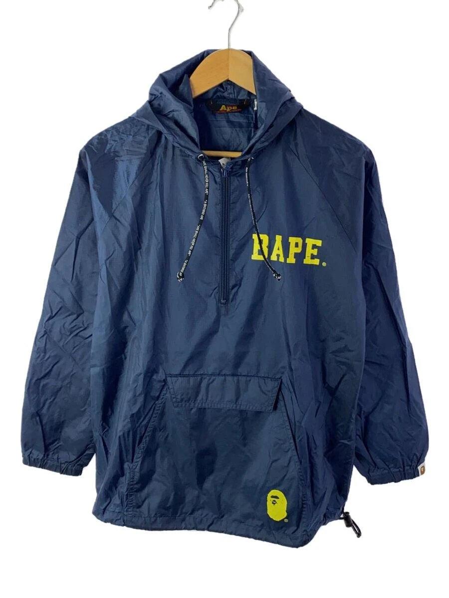A BATHING APE (BAPE) Giacca da montagna A BATHING APE blu navy XS usata