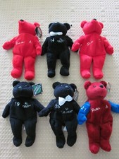 Salvino Bamm Beanos - Set of 6 w/ Mark McWire Sammy Sosa