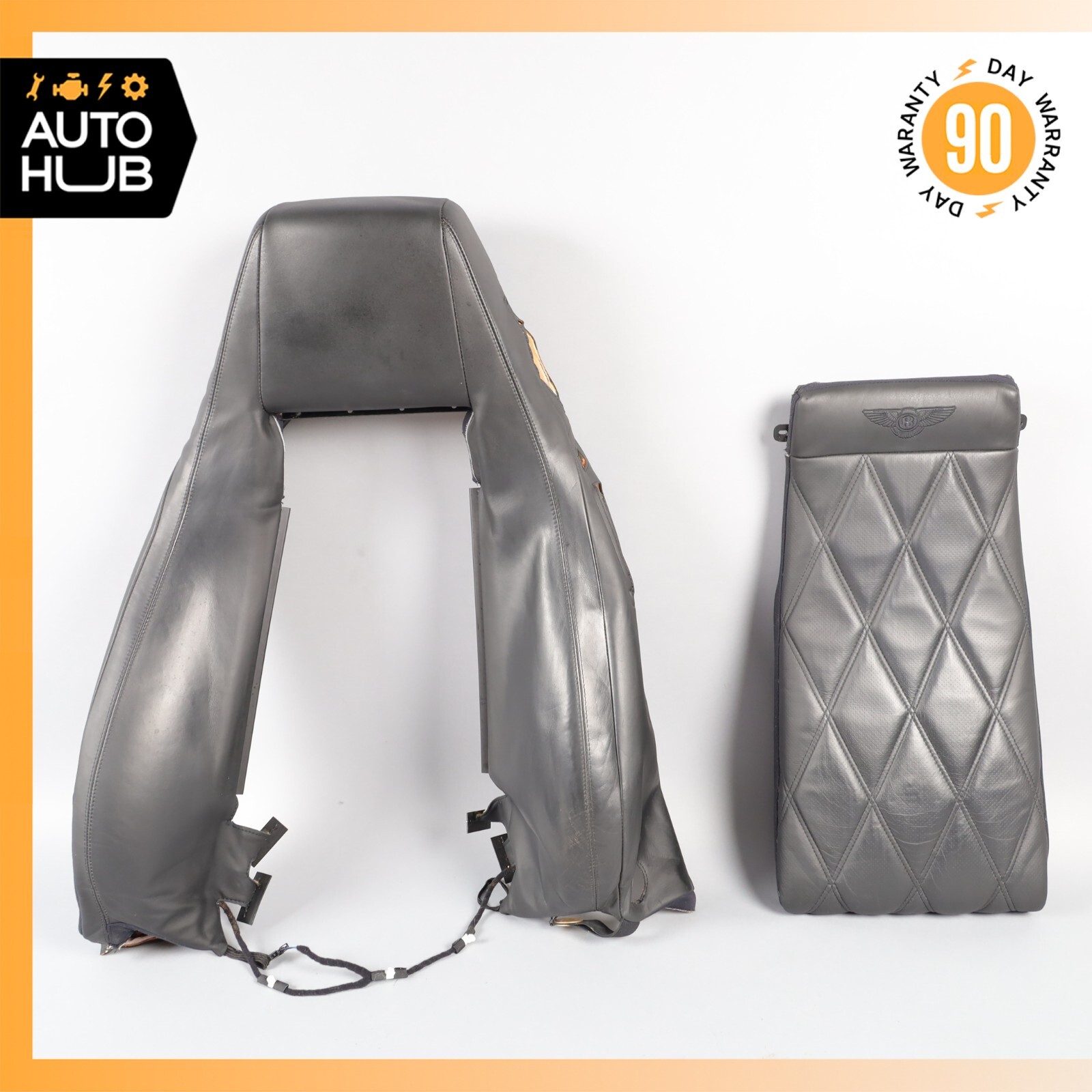 03-10 Bentley Continental GT Front Left Side Top Upper Seat Cushion OEM 31k