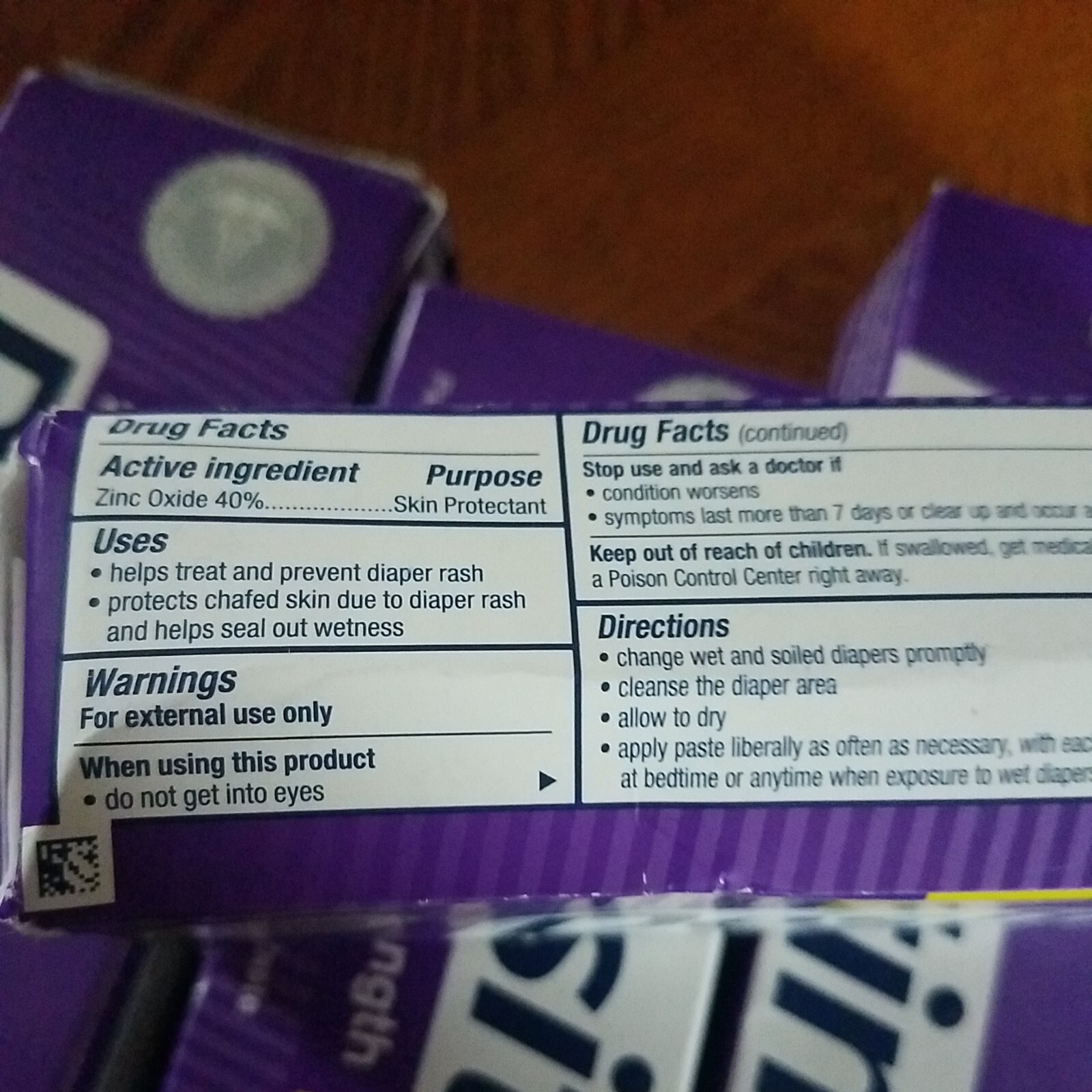Desitin Maximum Strength Diaper Rash Ointment Cream 4 oz (4)