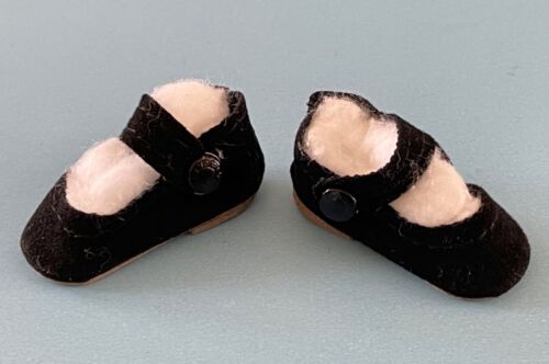 Vintage 1950's Madame Alexander Lissy Side Snap Doll Shoes - Afbeelding 1 van 3