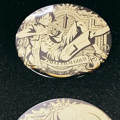 One Piece Yakara Can Badge FILM GOLD 711 Seven-Eleven Limited Eiichiro  Oda