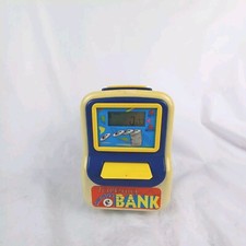 Vintage Radio Shack talking savings bank yellow Works tested