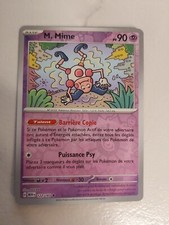 Carte Pokémon REVERSE M. Mime 122/165 MEW Ecarlate Violet Pokémon 151 FR NEUF