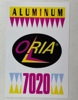 Oria 7020 Aufkleber