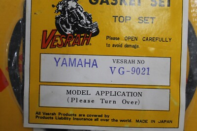 Vesrah Gaskets Top Set for Yamaha 68-73 DT1 VG-9021 | eBay