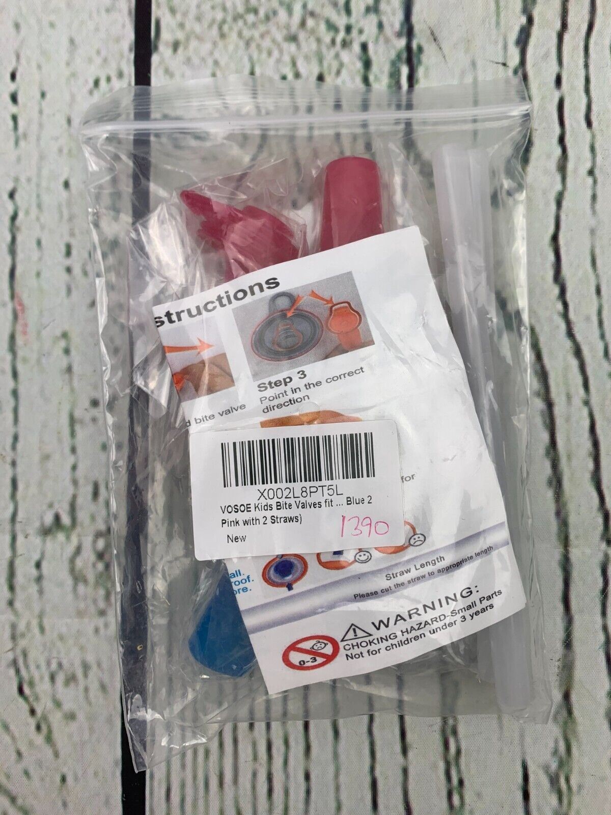 Kids Replacement Bite Valve Multi Pack Replacement Kids Water Bottle 4pc Red Blu