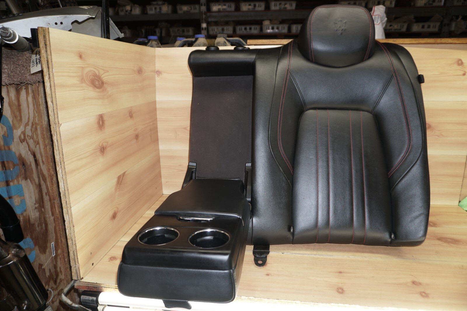2017 Maserati Ghibli Driver's Side Left Rear Seat Back